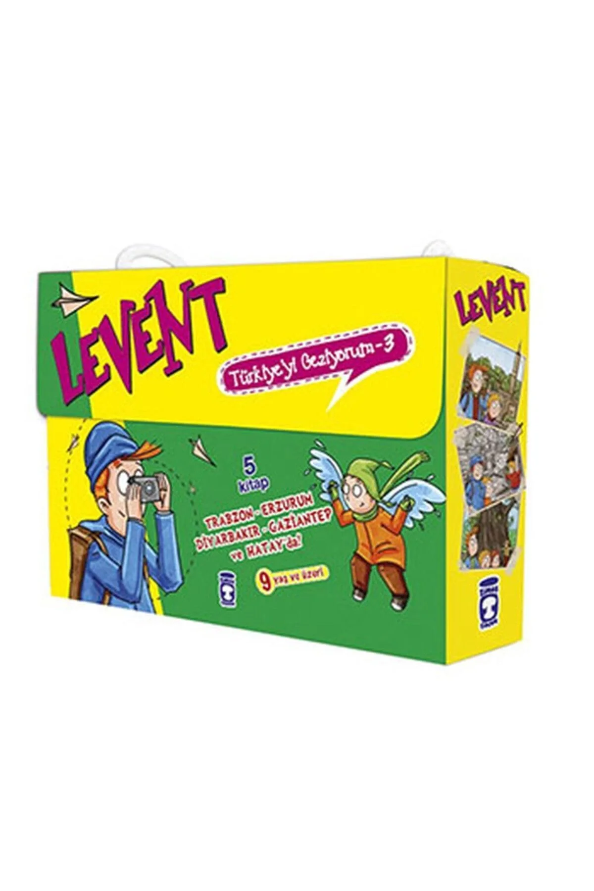 Levent Türkiyeyi Geziyor 3 - 5 Kitap Timaş