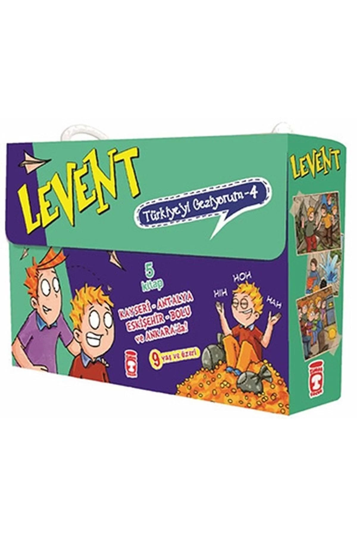 Levent Türkiyeyi Geziyor 4- 5 Kitap Timaş