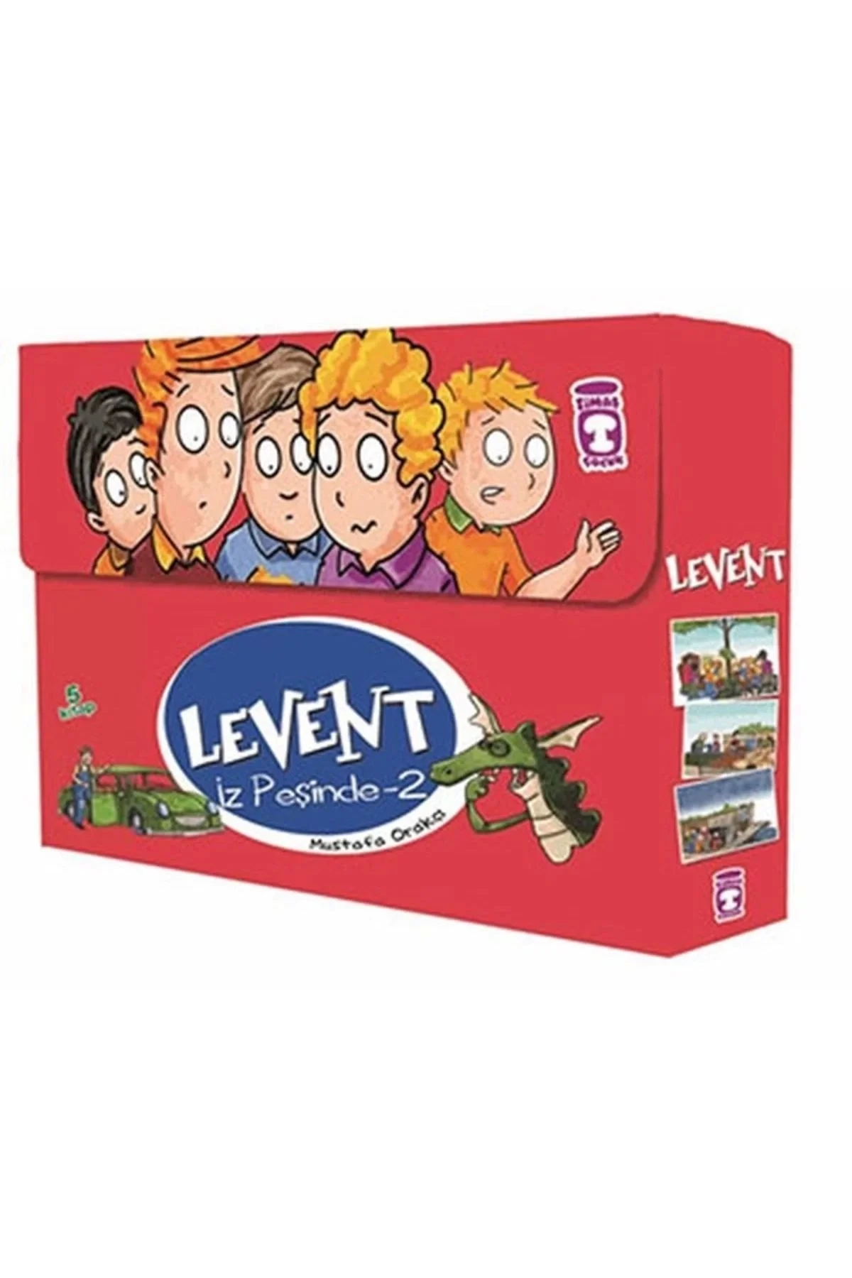 Levent İz Peşinde 2 - 5 Kitap Timaş Çocuk