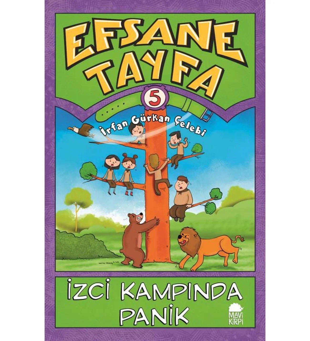 Efsane Tayfa 5 İzci Kampında Panik Mavi Kirpi