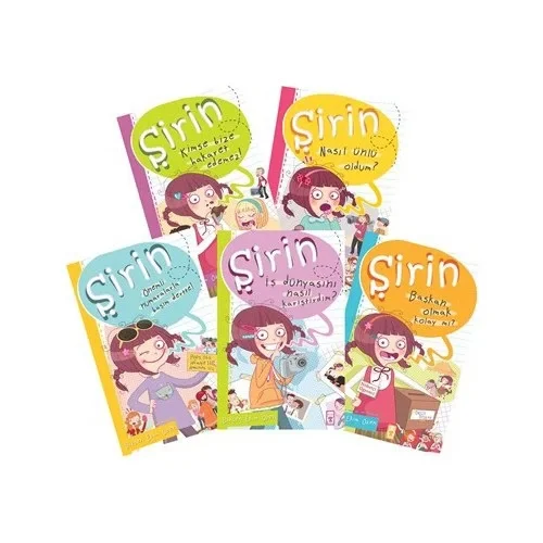 Şirin İş Başında 1 - 5 Kitap Timaş Çocuk