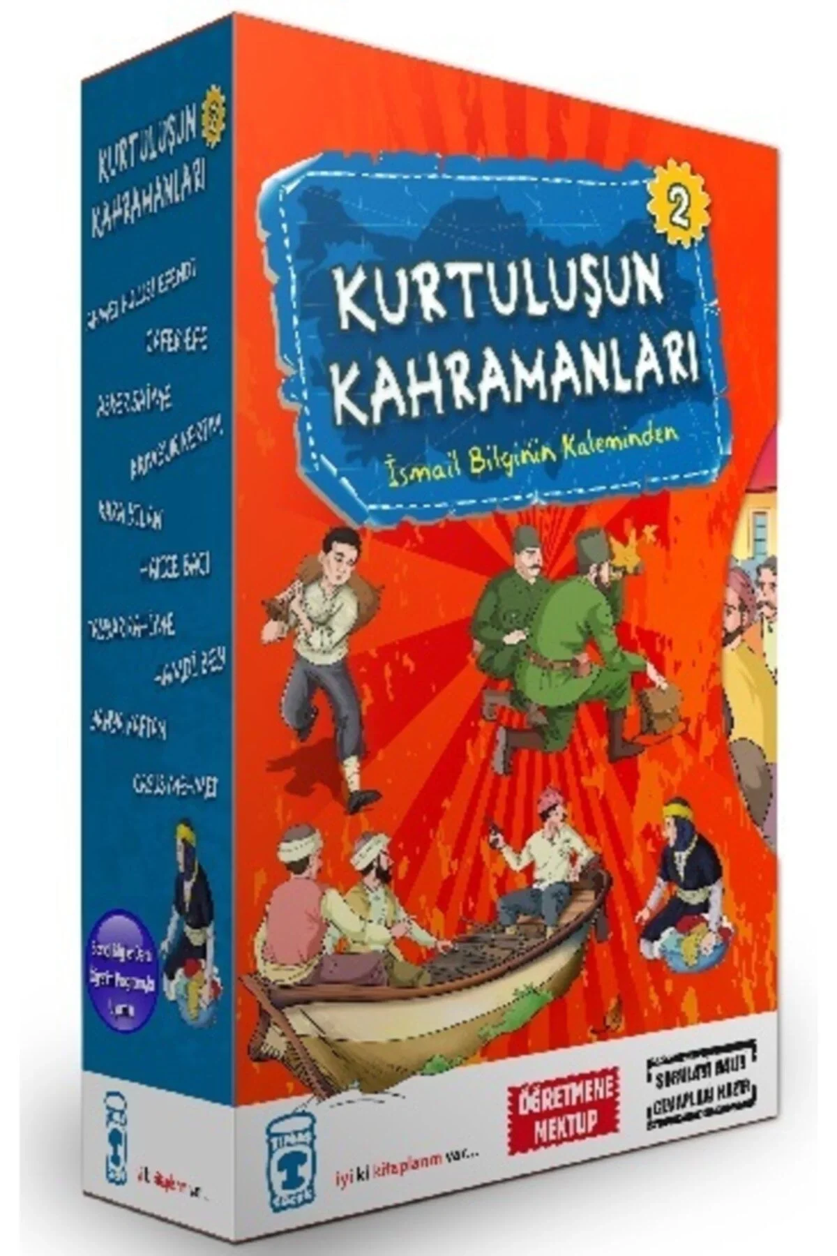 Kurtuluşun Kahramanları 2. Set 10 Kitap Timaş Çocuk