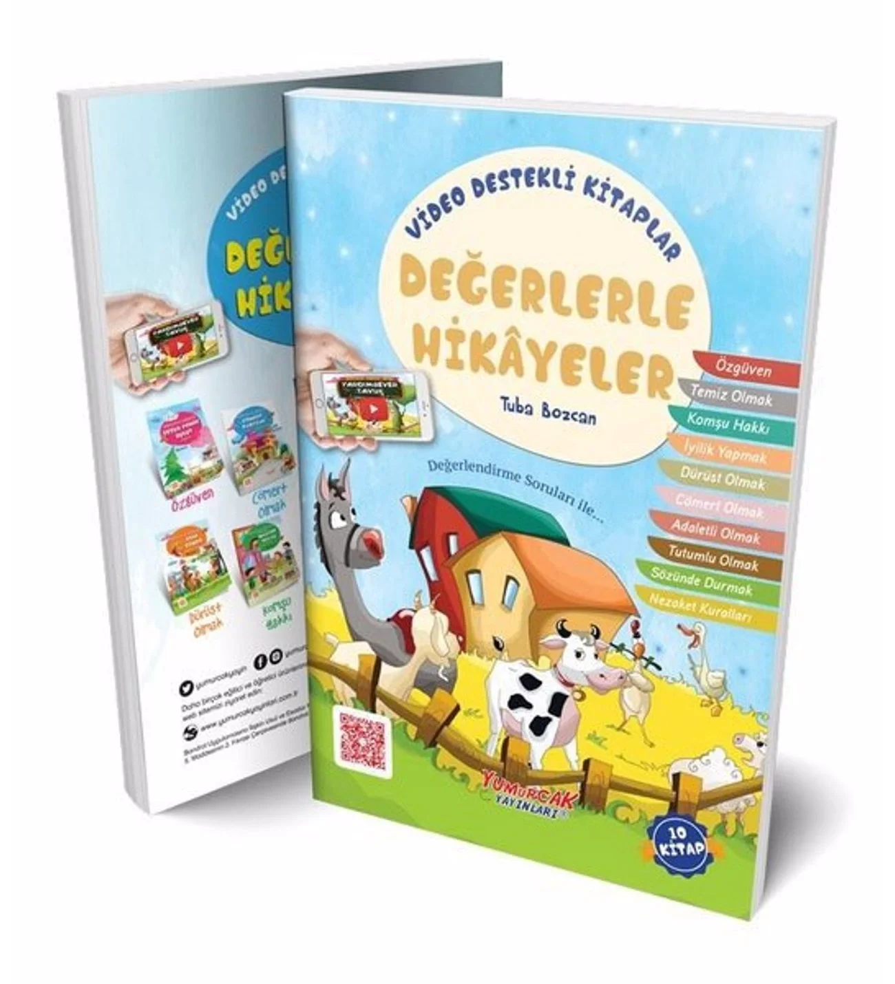 Değerlerle Hikayeler 10 Kitap Set Yumurcak