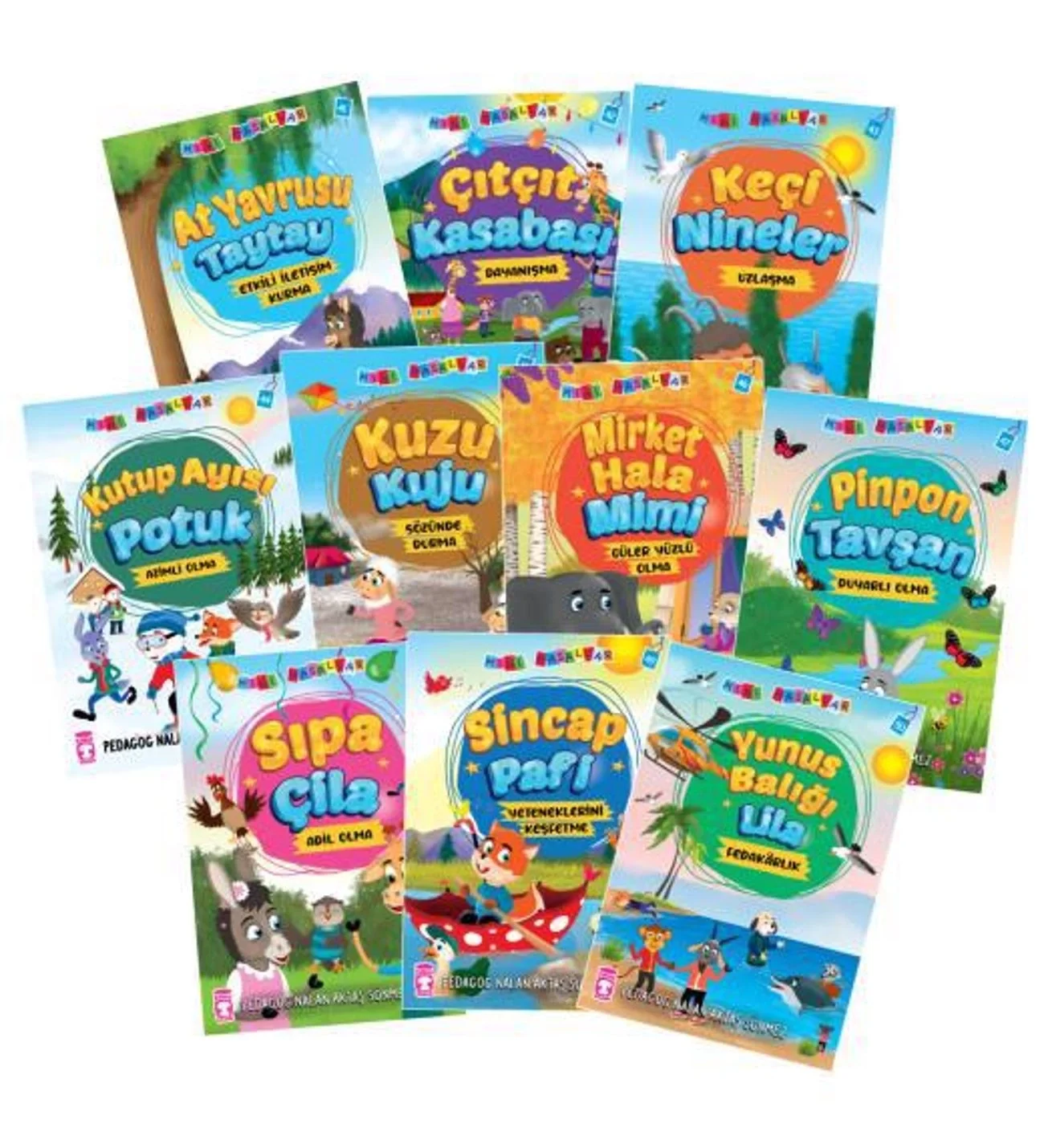 Mini Masallar 5.Seri 10 Kitap Set Timaşçocuk