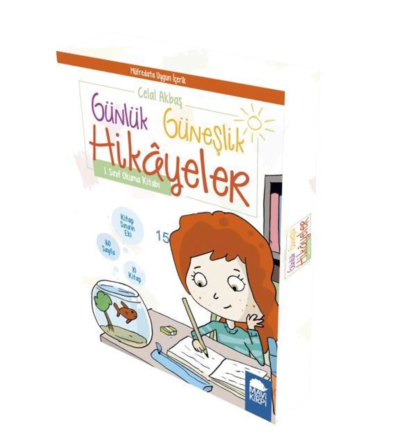Günlük Güneşlik Hikayeler 1.Sınıflar İçin 10 Kitap Mavi Kirpi
