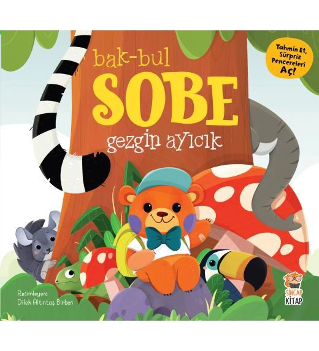 Bak Bul Sobe Gezgin Ayıcık Sincap Kitap
