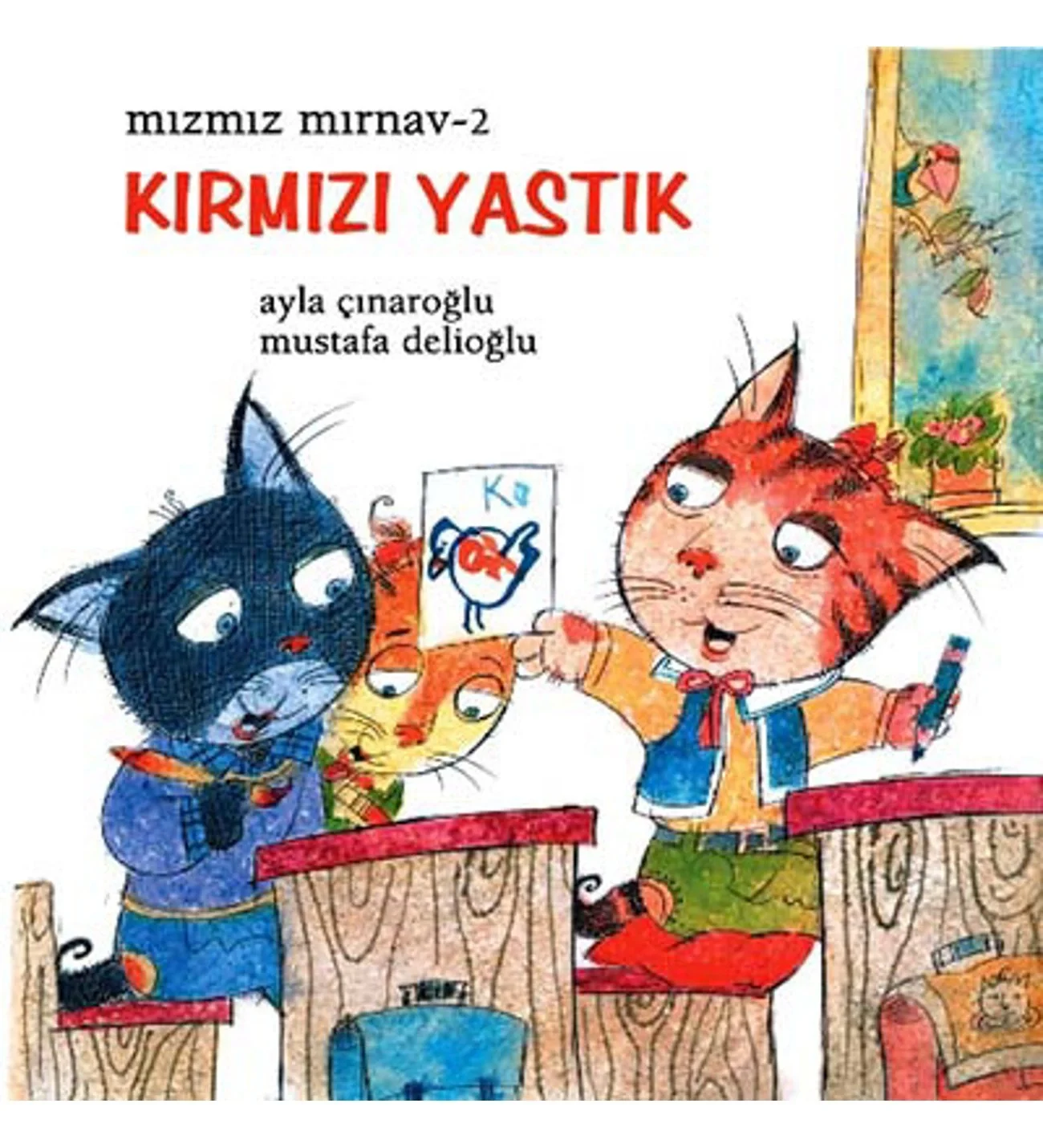 Mızmız Mırnav 2 Kırmızı Yastık Uçanbalık
