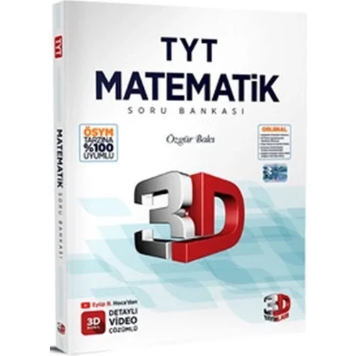 3D Tyt Matematik Soru Bankası Özgür Balcı