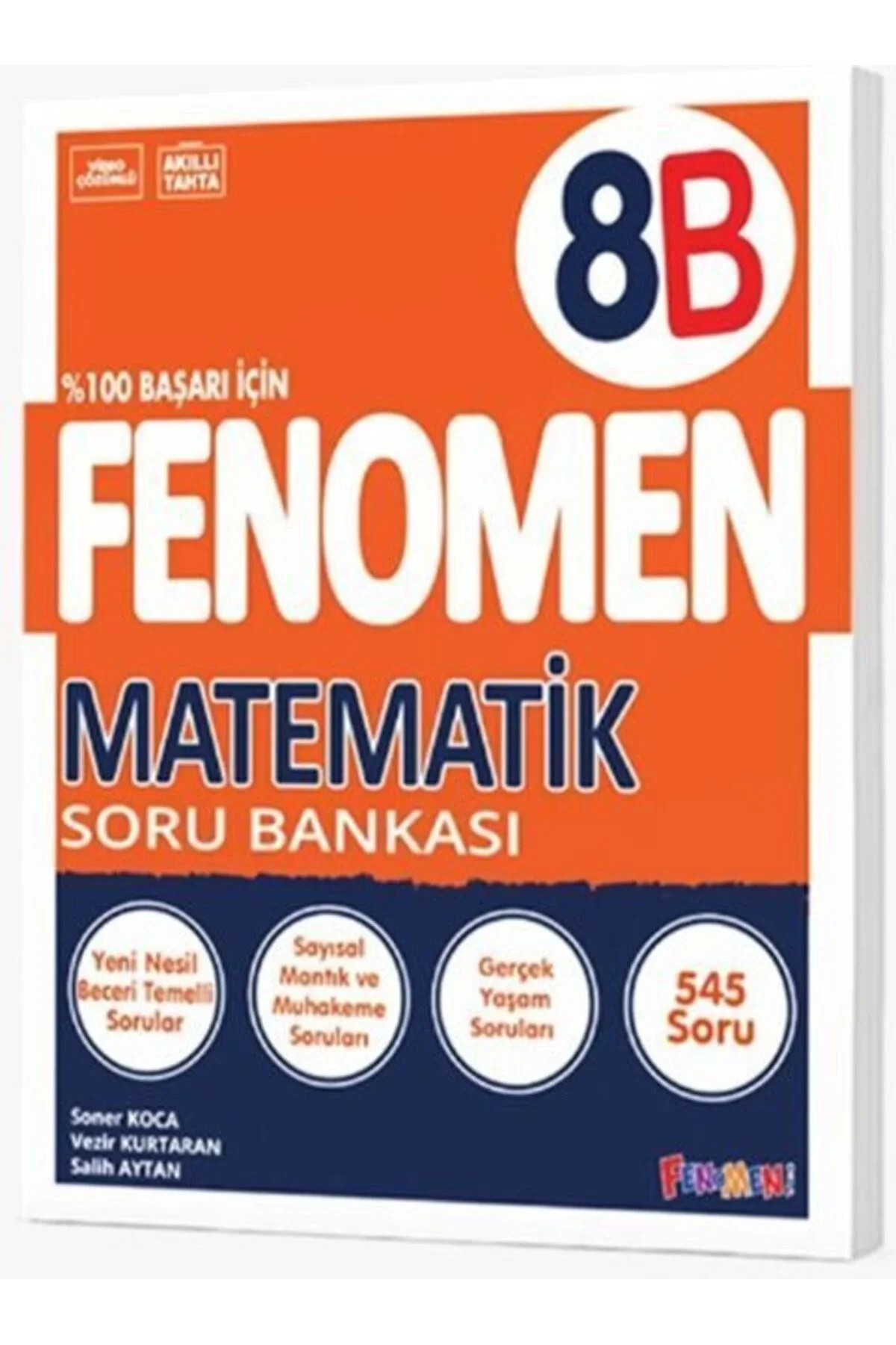 Fenomen 8.Sınıf Matematik Soru Bankası -B