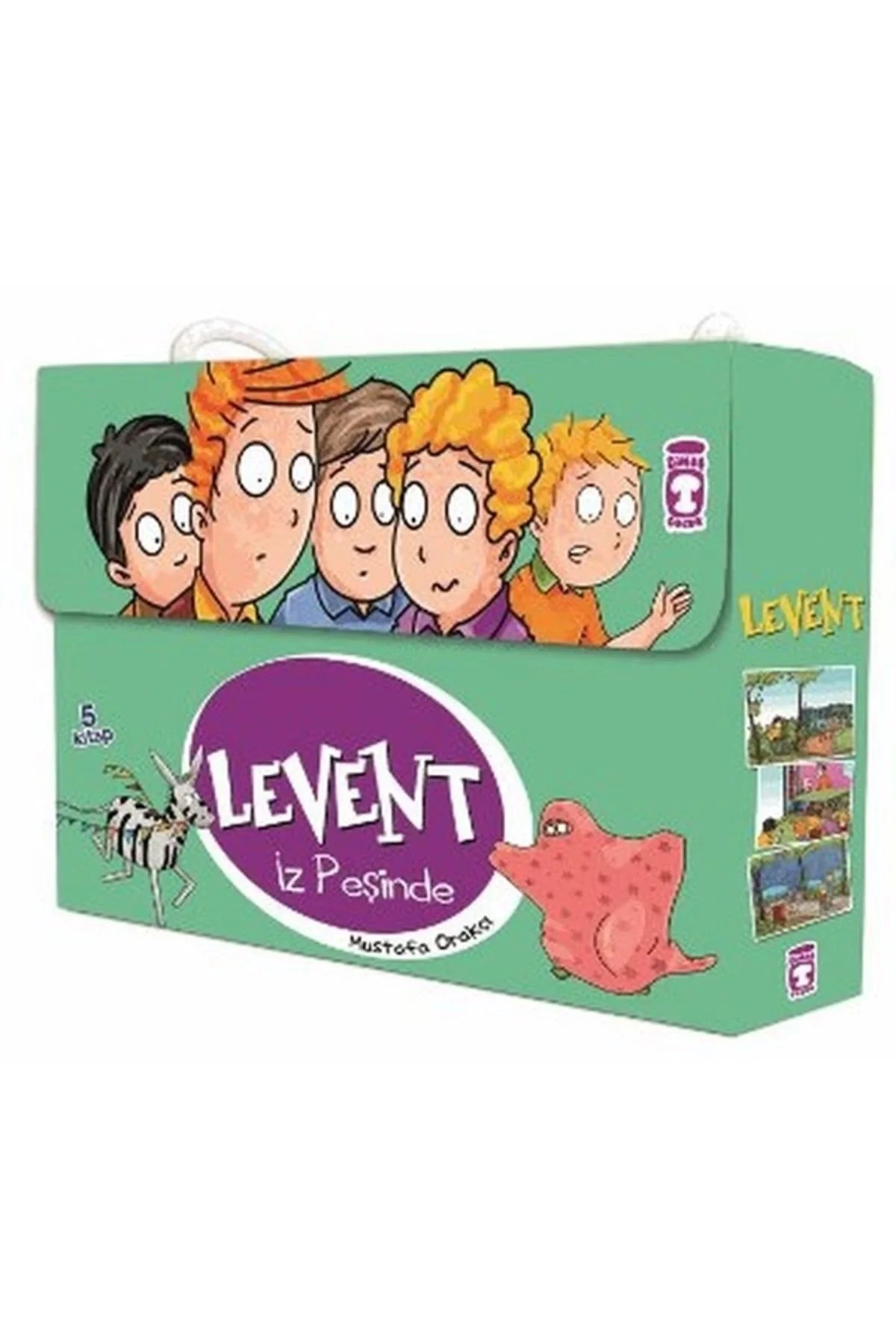 Levent İz Peşinde 1- 5 Kitap Timaş Çocuk