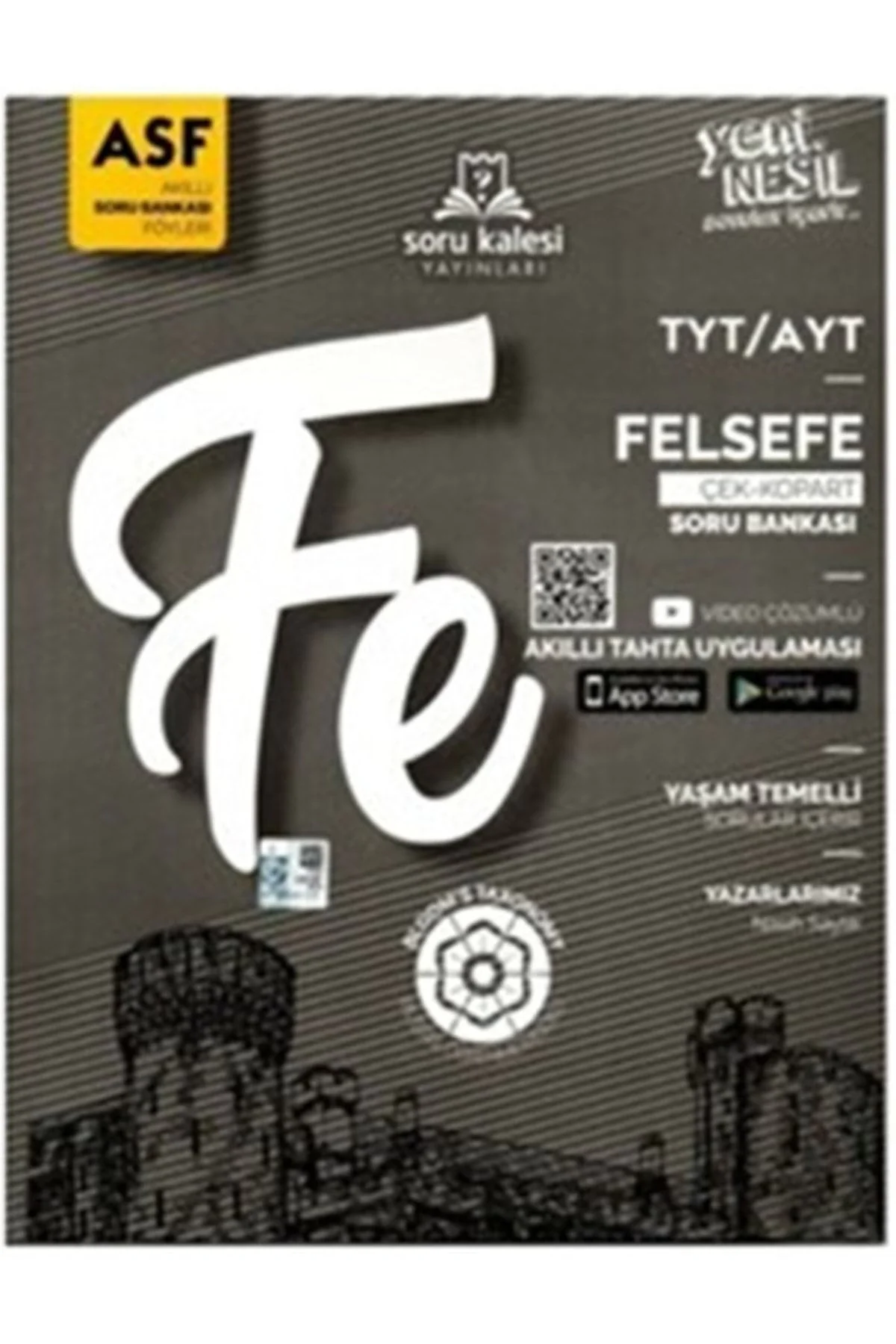 Tyt Ayt Felsefe Çek Koparlı Akıllı Soru Bankası Soru Kalesi