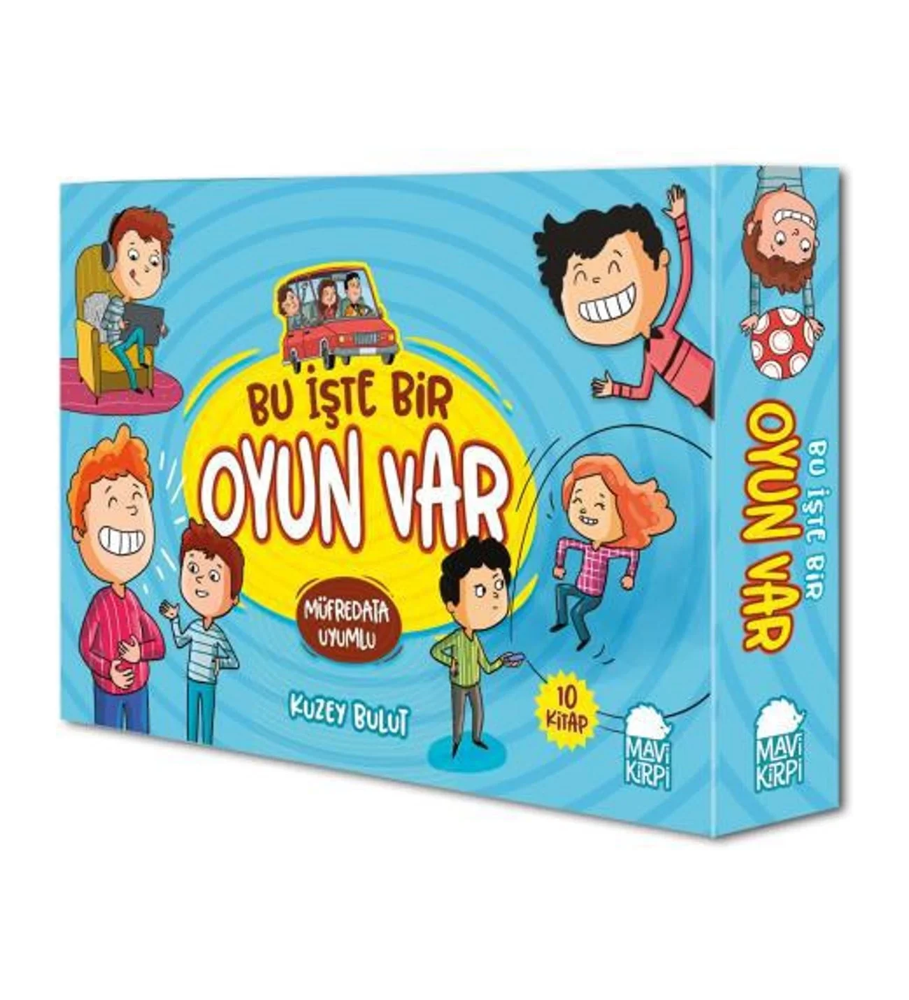 Bu İşte Bir Oyun Var 10 Kitap 2.Sınıflara Kuzey Bulut Mavi Kirpi