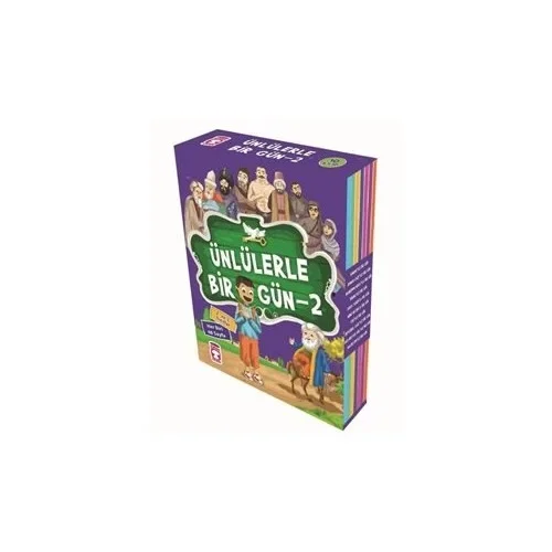 Ünlülerle Bir Gün 2.Set 10 Kitap Timaş Çocuk