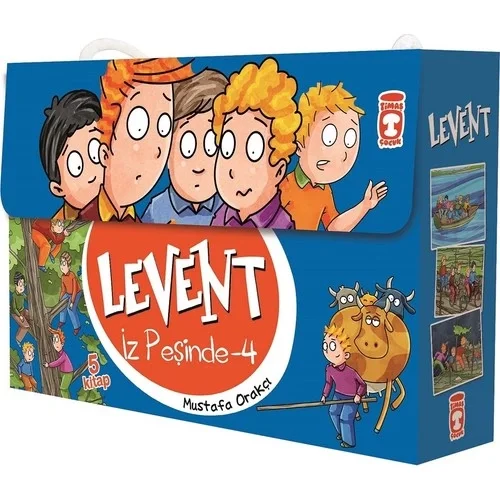 Levent İz Peşinde 4- 5 Kitap Timaş Çocuk