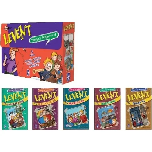 Levent Türkiyeyi Geziyor 6 - 5 Kitap Timaş