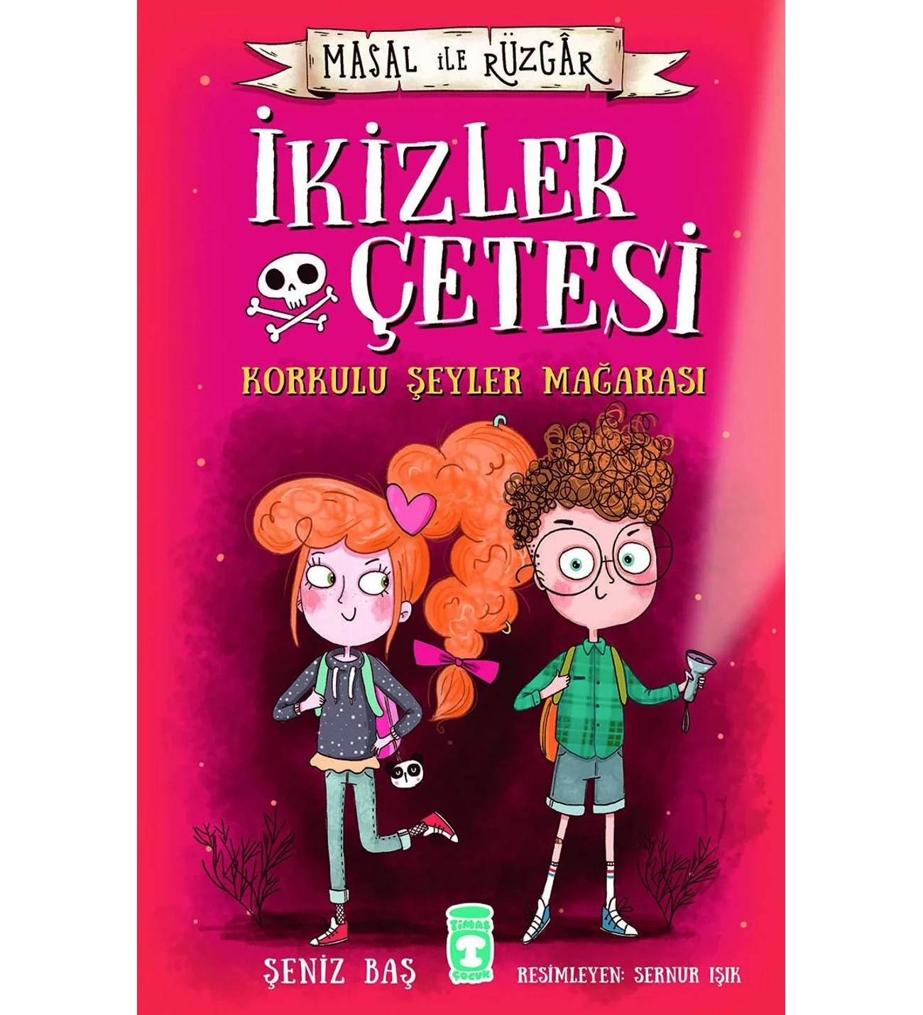 Masal İle Rüzgar İkizler Çetesi Korkulu Şeyler Mağarası Karton Kapak Timaş