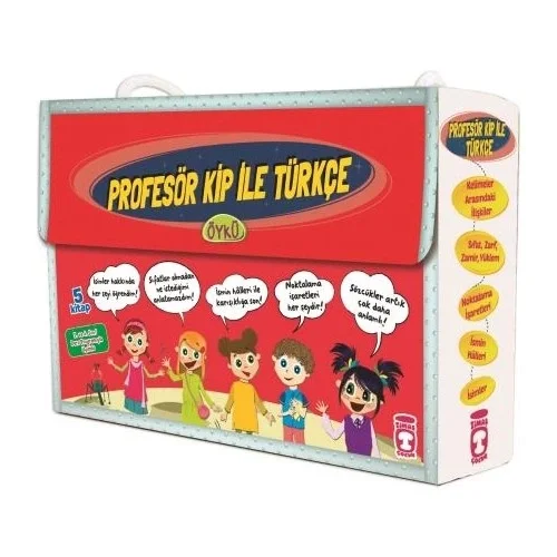 Profesör Kip İle Türkçe 1 5 Kitap Timaş