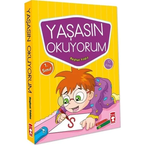Yaşasın Okuyorum 10 Kitap Okuma Seti Timaş