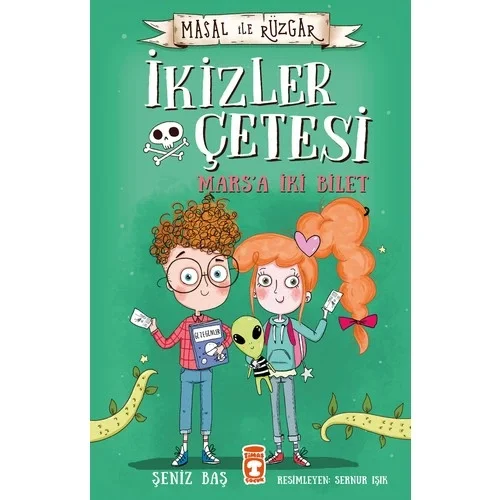 Masal İle Rüzgar İkizler Çetesi Marsa İki Bilet Ciltli Şeniz Baş Timaş