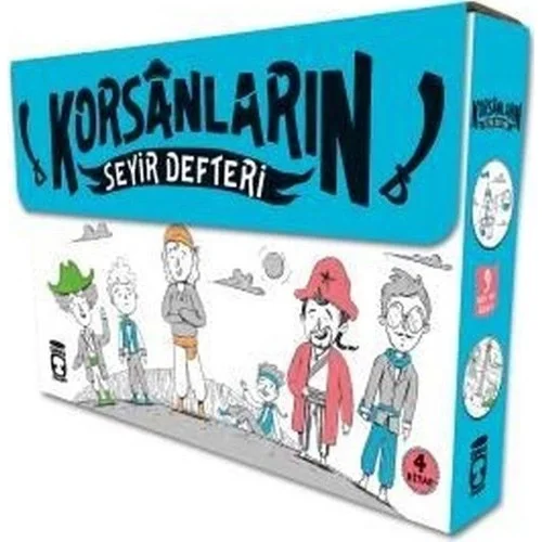 Korsanların Seyir Defteri 4 Kitap Set Timaş