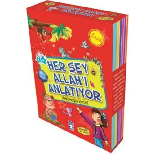 Herşey Allahı Anlatıyor Roman Boy 10 Kitap Hekimoğlu İsmail Timaş Çocuk