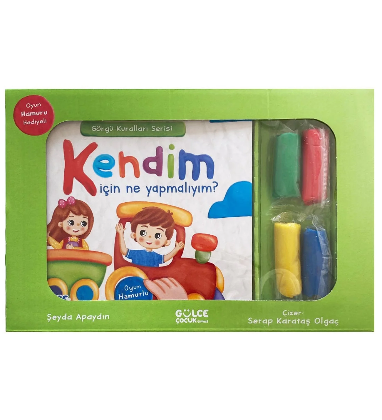 Kendim İçin Ne Yapmalıyım Set+Oyun Hamuru Gülce Çocuk