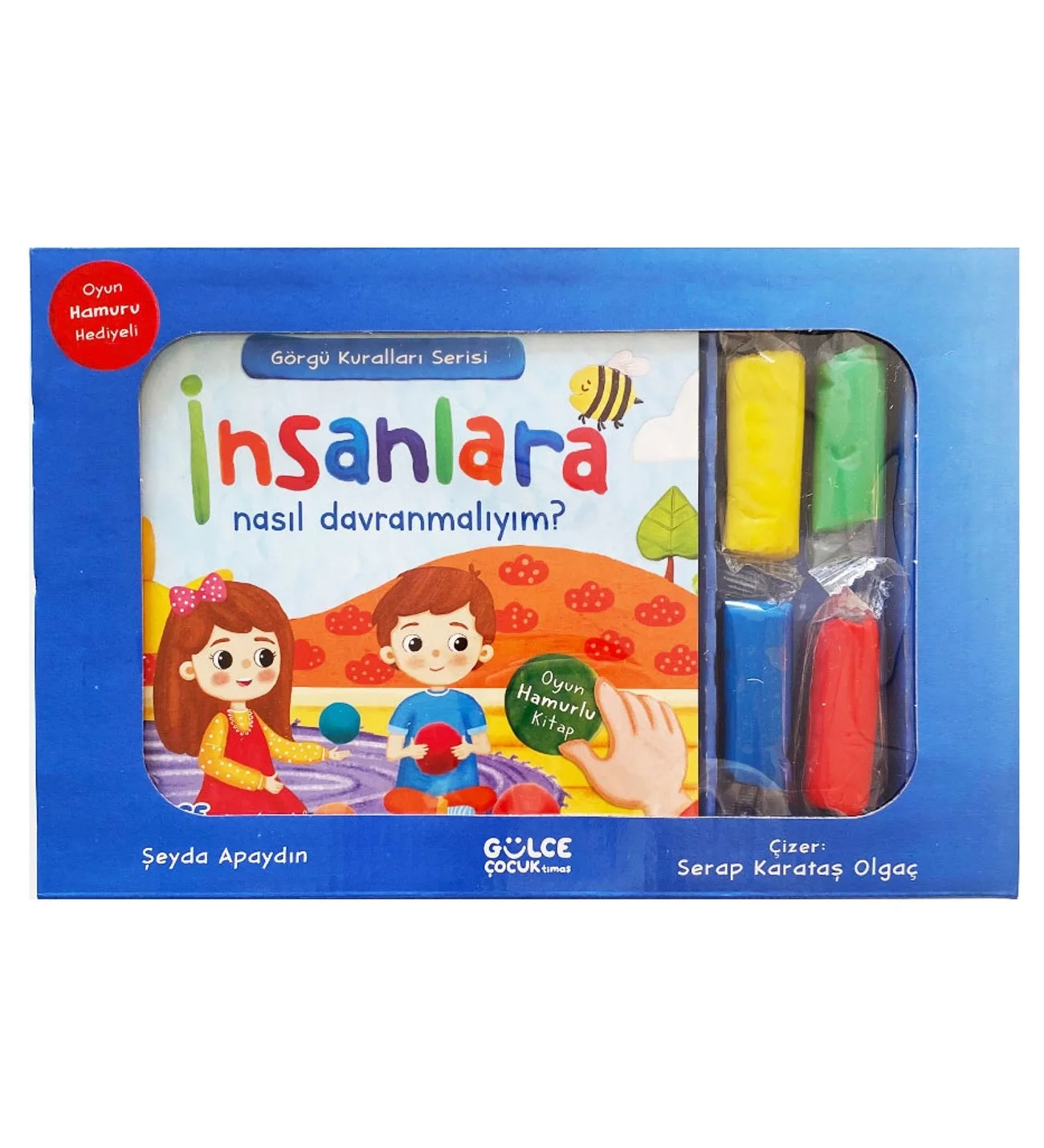 İnsanlara Nasıl Davranmalıyım Görgü Kuralları Set +Oyun Hamuru Hediyeli