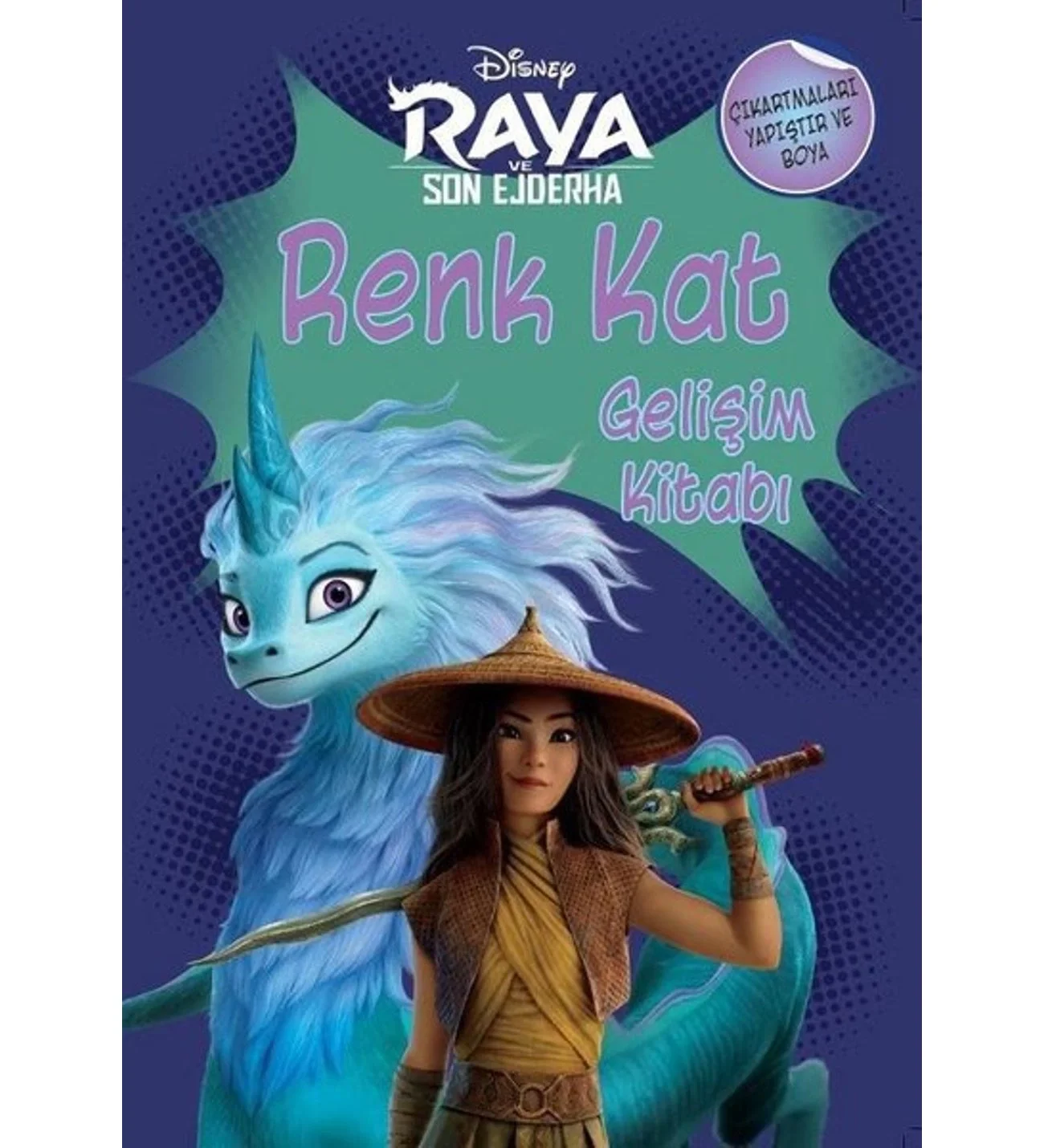 Disney Raya Son Ejderha Renk Kat Gelişim Kitabı Doğan Egmont