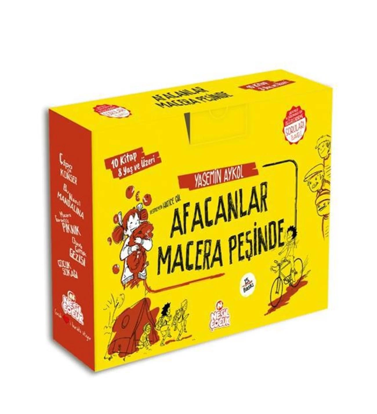 Afacanlar Macera Peşinde 10 Kitap Set Yasemin Akyol Nesil Basım
