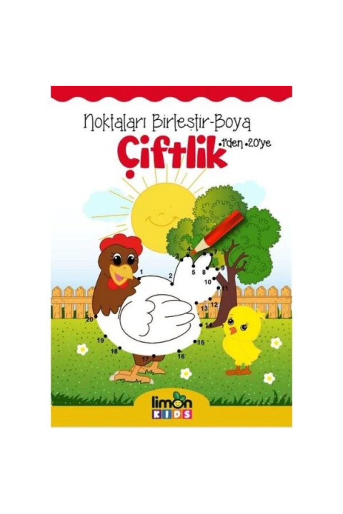 Noktaları Birleştir Boya Çiftlik Limon Kids