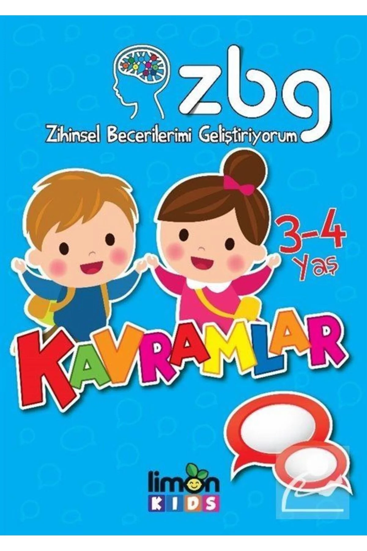 Zbg Kavramlar 3-4 Yaş Limon Kids
