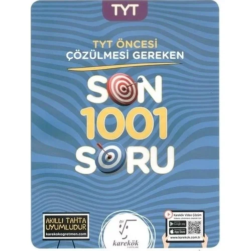 Karekök Tyt Öncesi Çözülmesi Gereken 1001 Soru
