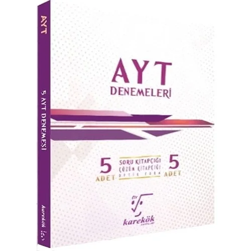 Ayt 5 Denemeleri Karekök