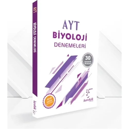 Karekök Ayt Biyoloji 30 Deneme Sınavı