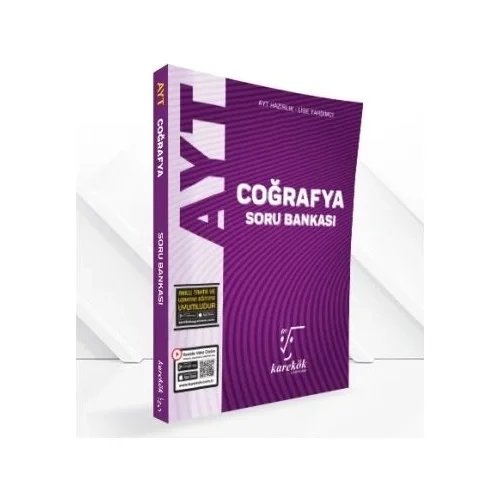 Karekök Ayt Coğrafya Soru Bankası