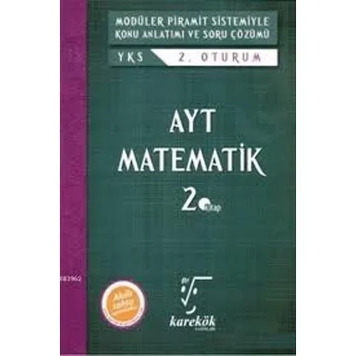 Karekök Ayt Matematik 2.Kitap Konu Anlatımlı