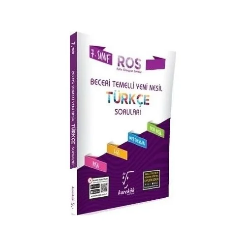 Karekök 7.Sınıf Türkçe Soruları Ros