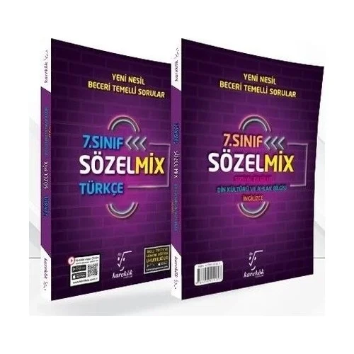 Karekök 7.Sınıf Sözel Mix Yeni Nesil Sorular