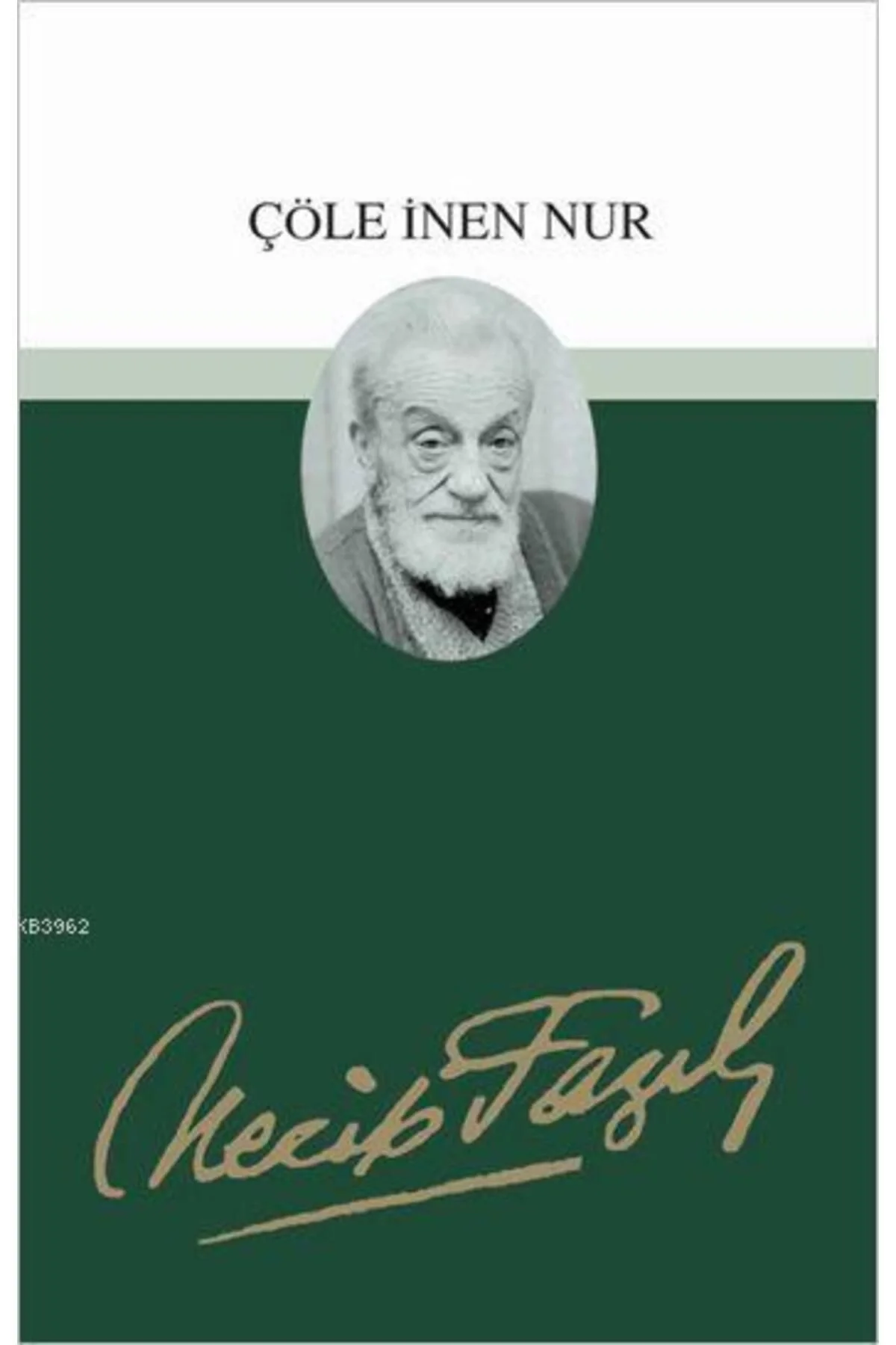 Çöle İnen Nur 039 Necip Fazıl Kısakürek Büyük Doğu