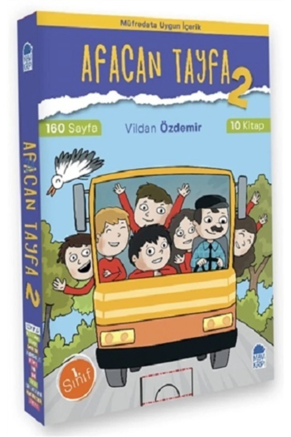 Afacan Tayfa 2 (10 Kitap) 1.Sınıflar İçin Mavikirpi