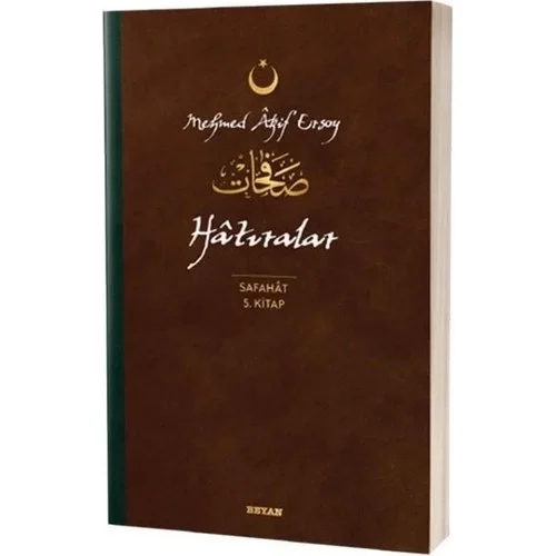 Safahat 5.Kitap Hatıralar Beyan Yayın