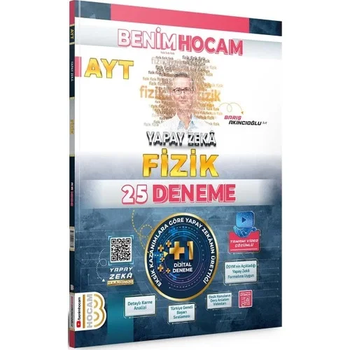 Ayt Yapay Zeka Fizik 25 Deneme Benim Hocam