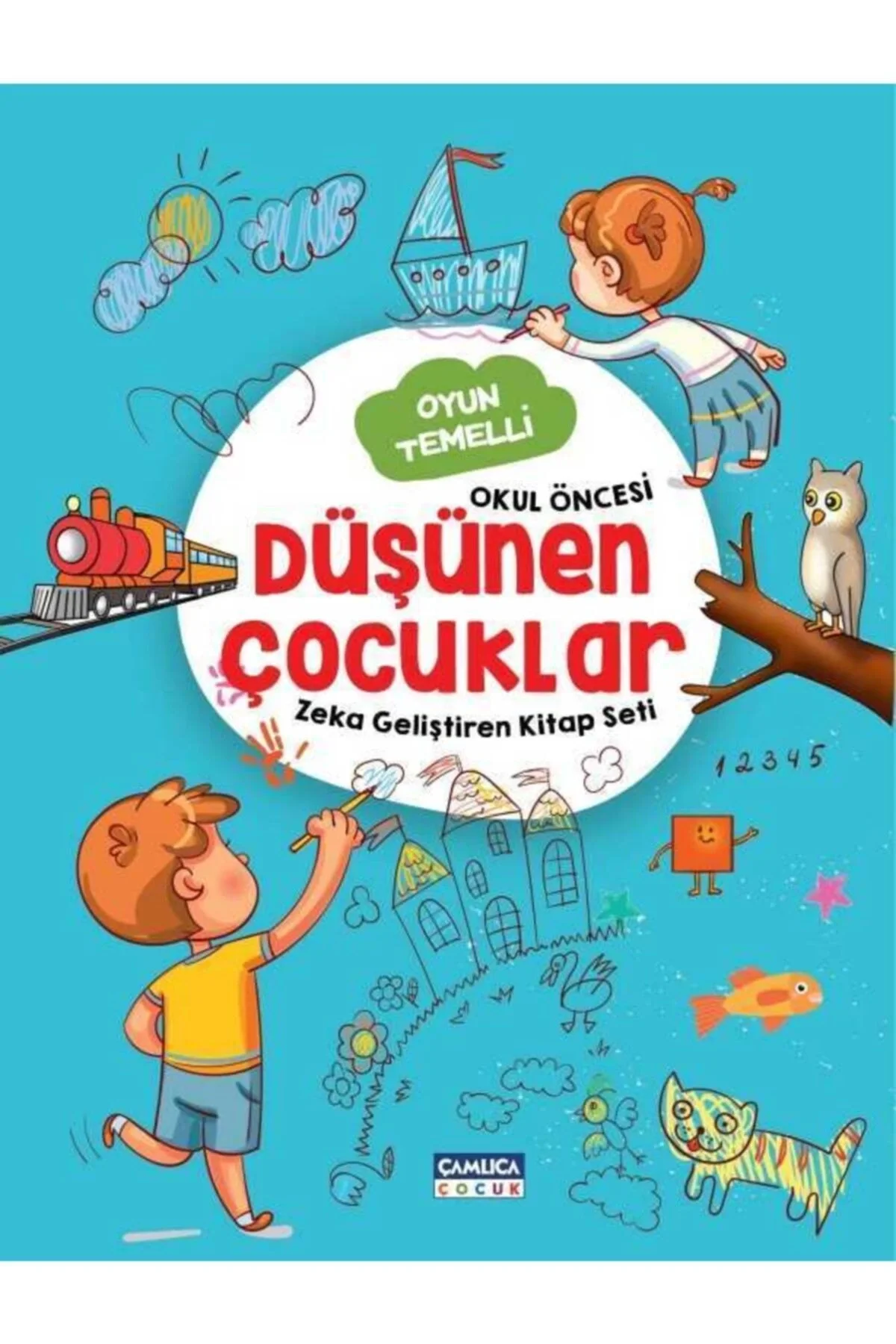 Okul Öncesi Düşünen Çocuklar Zeka Geliştiren Kitap Seti Çamlıca Çocuk