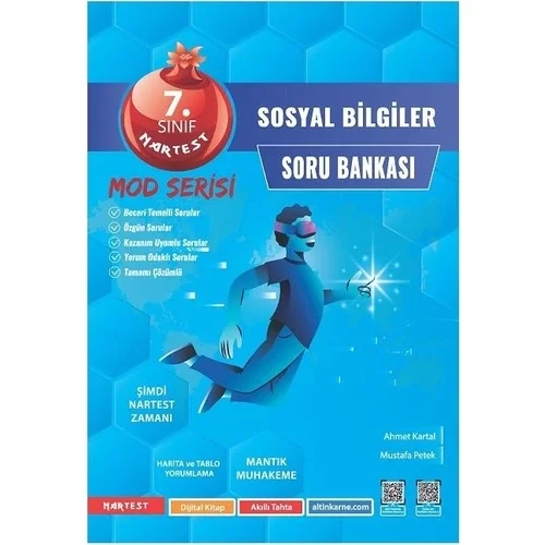 Nartest 7.Sınıf Sosyal Bilgiler Soru Bankası Mod Serisi