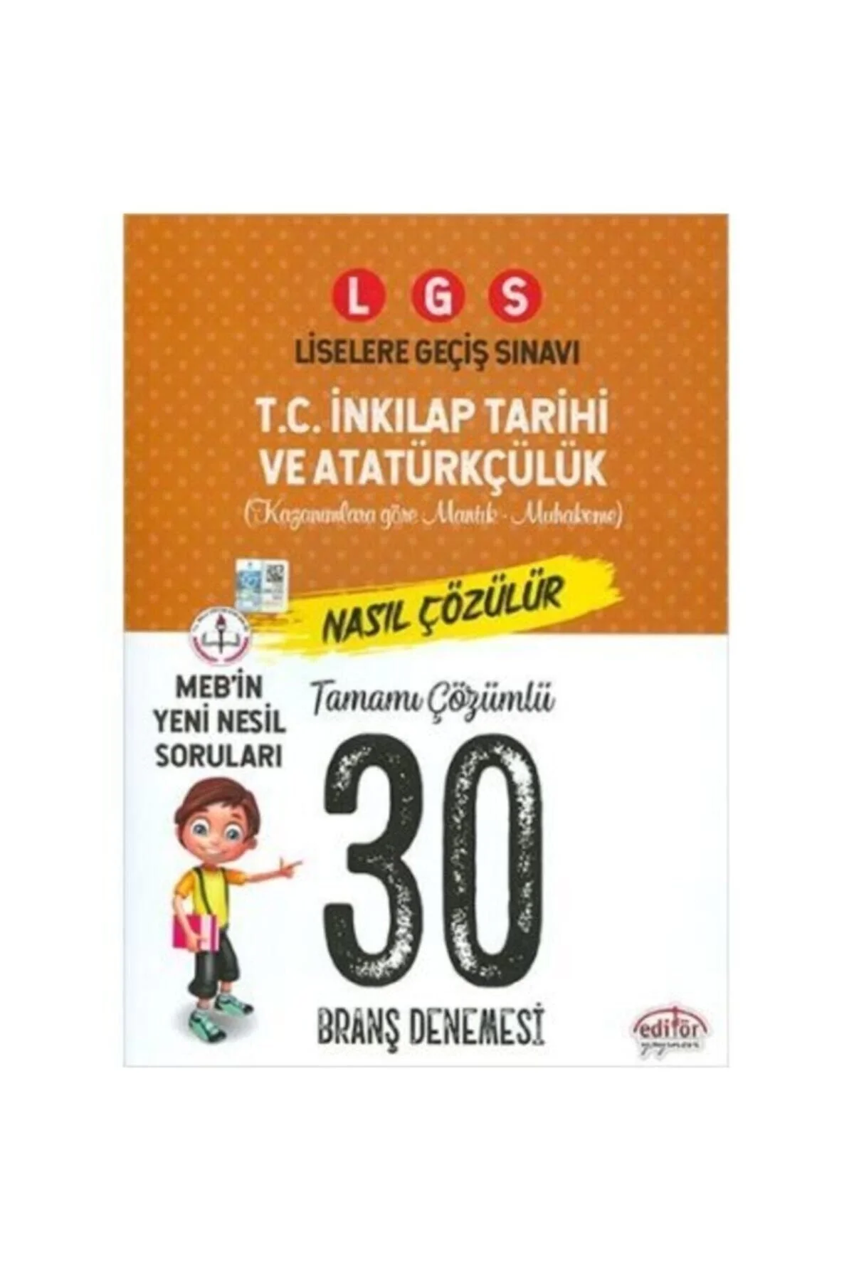 8.Sınıf Tarih 30 Branş Denemesi Editör