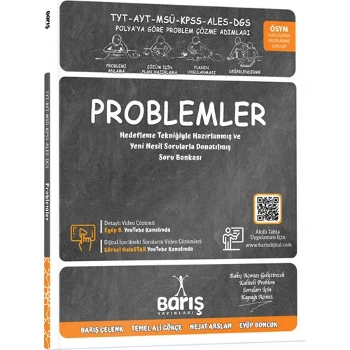 Barış Çelenk Tüm Sınavlar Problemler Soru Bankası