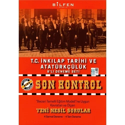 Bilfen 8.Sınıf Son Kontrol İnkılap Tarihi 8 Li Deneme