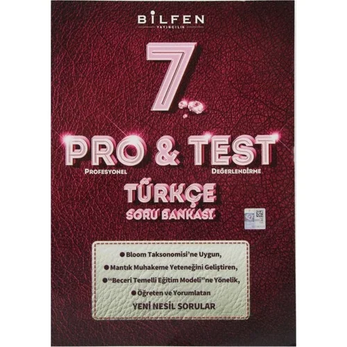 Bilfen 7.Sınıf Türkçe Protest Soru Bankası