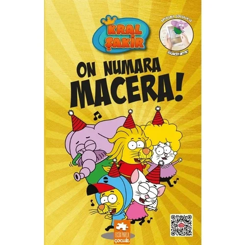 Kral Şakir 10 On Numara Macera-Ciltli- Eksik Parça