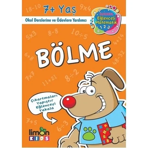 Okul Derslerine Ve Ödevlere Yardımcı Bölme 7 +Yaş Çıkrtma Hediyeli Limon Kids